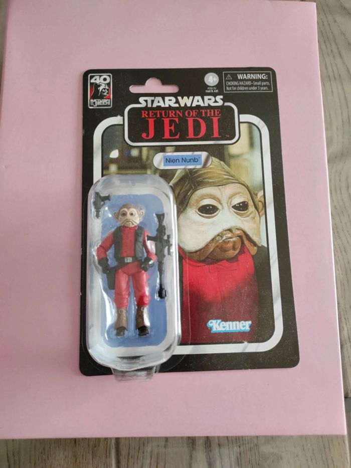 figurine star wars return of the jedi nien nunb kenner
