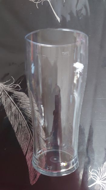 Verre en plastique