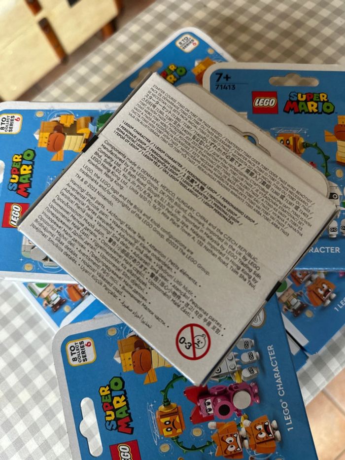 8 Figurines Lego Super Mario, Series 6 complète 71413 scellé - photo numéro 4