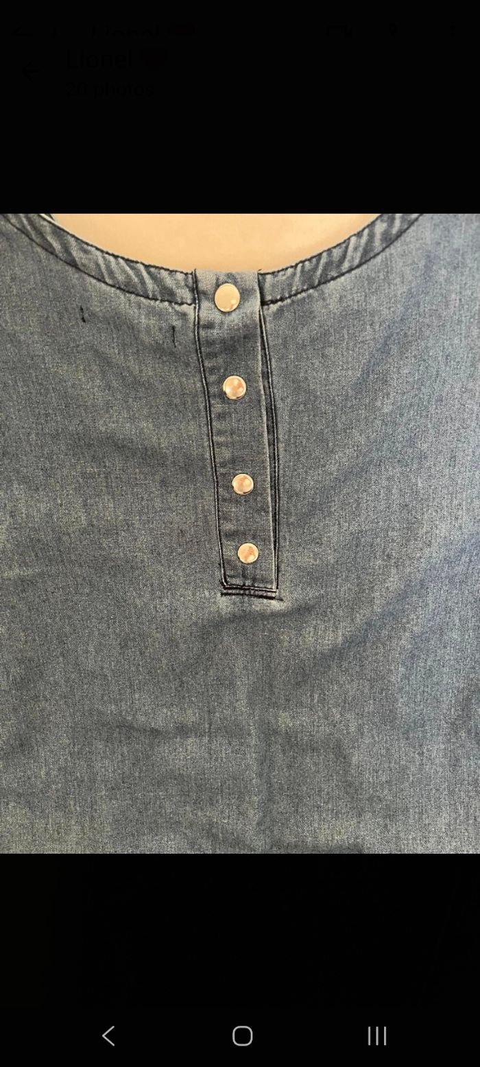 Robe en jean taille 42 - photo numéro 4