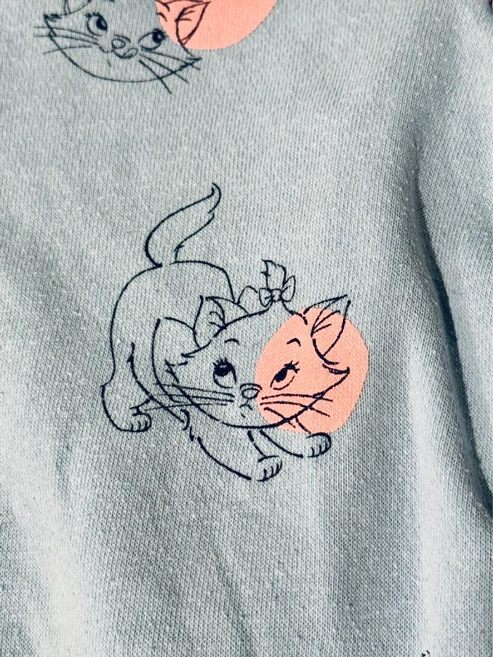 Sweat-shirt à capuche zip Disney 6 ans - photo numéro 2