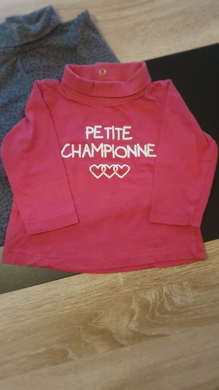 Lot de 3 sous-pulls 18 mois - photo numéro 4