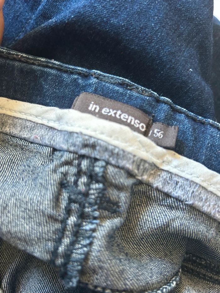 Pantalon en jean#in extenso#taille 56 - photo numéro 4