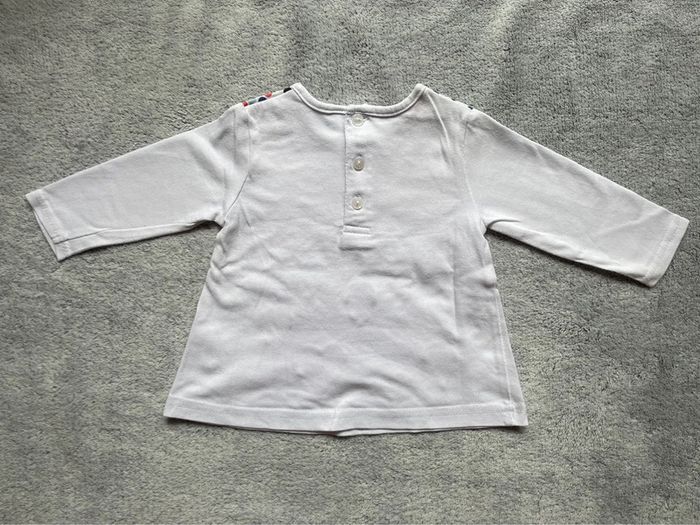 Tee shirt manches longues, 6 mois - photo numéro 2