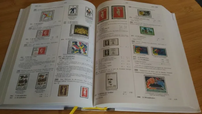 Timbres de France Tome1 Yves Tellier 2016 - photo numéro 3