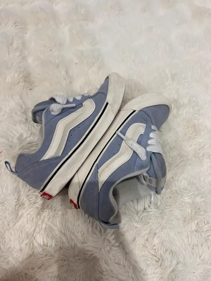 Vans Knu Skool bleu ciel p38 - photo numéro 5