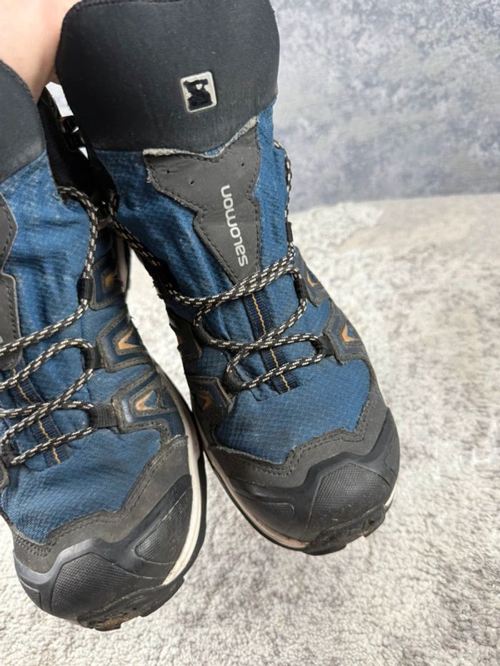 Salomon X Ultra 3 Boots Gore-Tex - Blue & Black & Brown - photo numéro 13