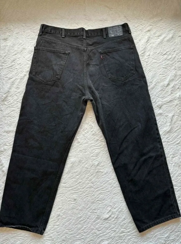 Jean Levi’s 550 Relaxed Fit droit taille haute Noir Homme/Unisexe W42 L30 (XXL/52) - photo numéro 9