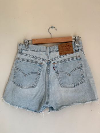 Short Levi's bleu clair