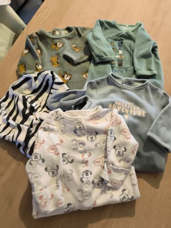 Pyjama bébé et body 0 à 1 mois 