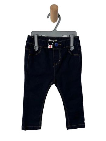 (NEUF) Pantalon jegging / tregging bleu denim - Esprit 9 mois (74cm)