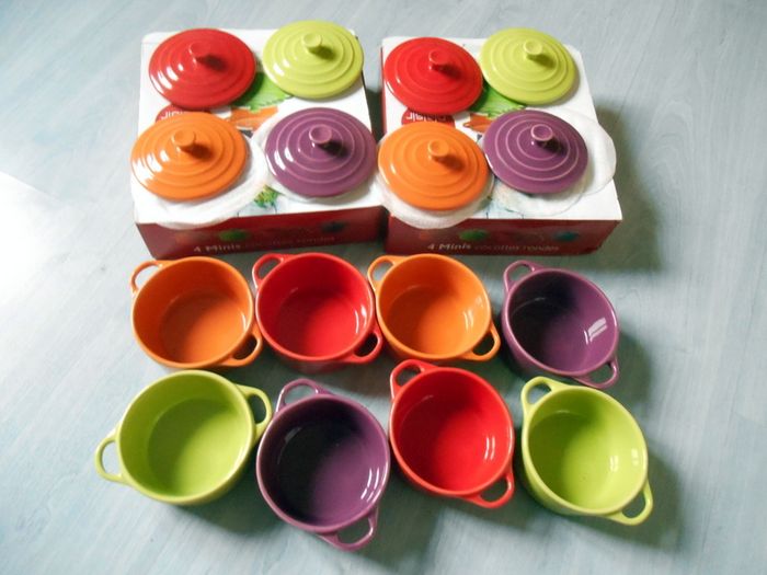 Mini-cocottes de couleur - photo numéro 3