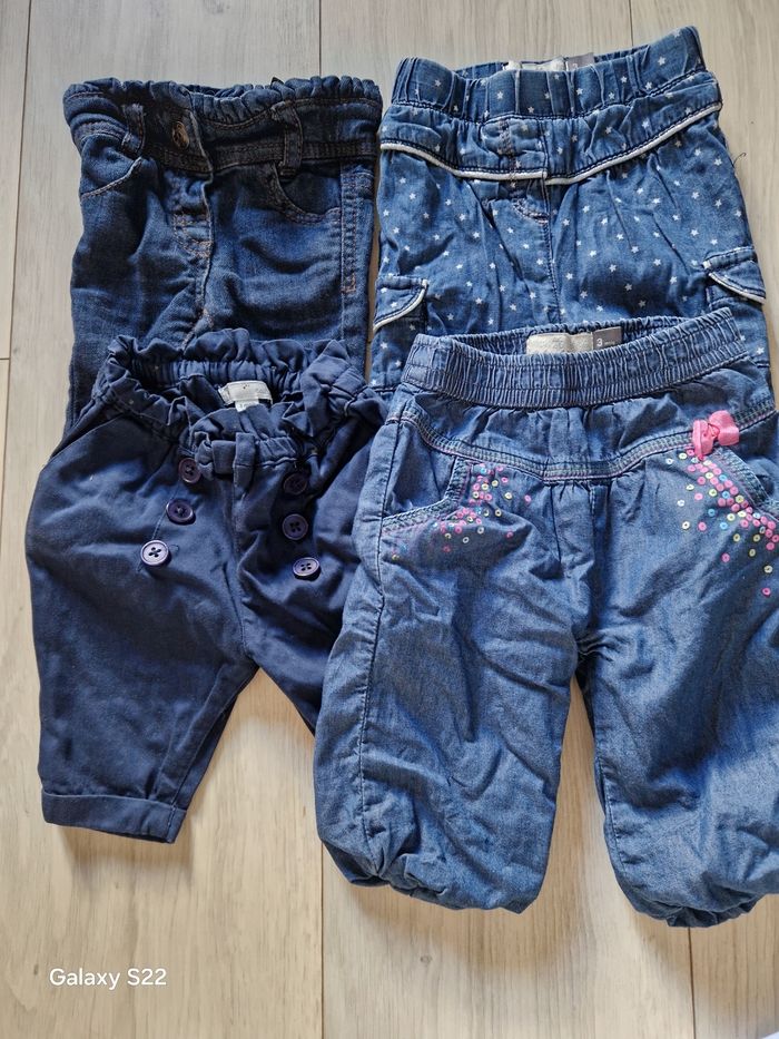 Pantalon fille 3 mois - photo numéro 2