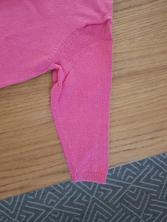 Gilet rose bébé 9 mois 71 cm - photo numéro 5