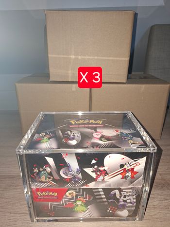 Lot de 3 acryliques display mini tin ×8 Pokémon aimants puissant épaisse