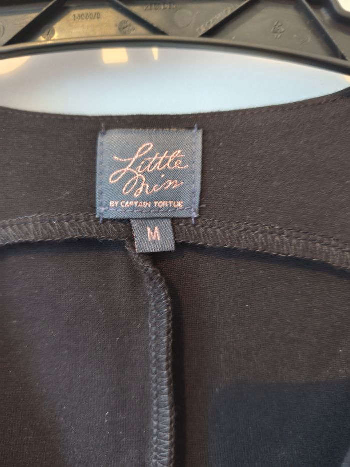ROBE CAPTAIN TORTUE NOIRE ET BLEU FONCE - photo numéro 3