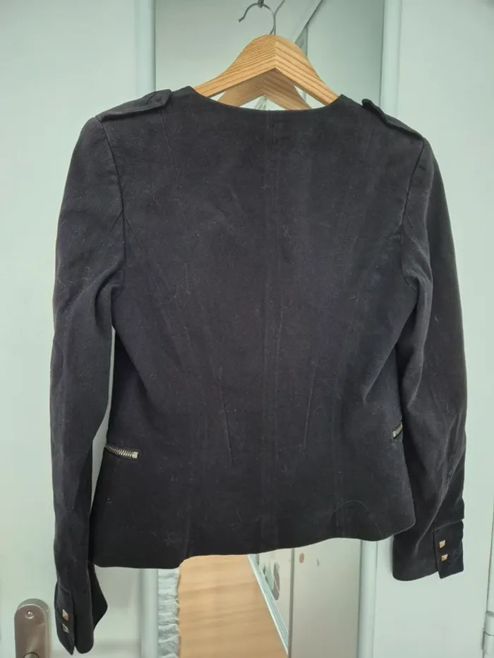 Veste courte noire - photo numéro 2