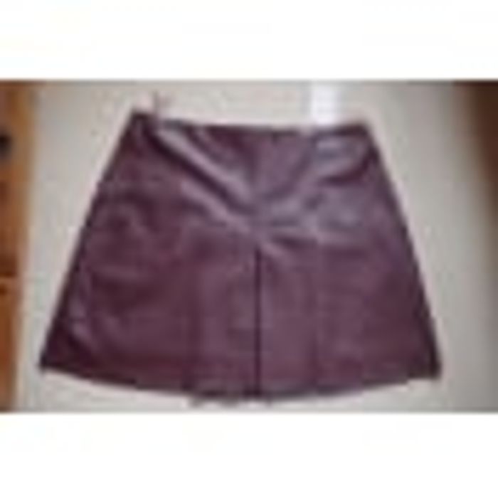 Mango Jupe courte effet cuir  - Taille 40 - photo numéro 5