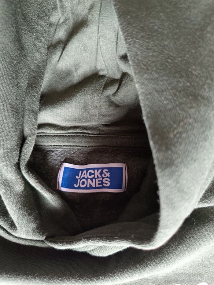 Sweat à capuche Jack & Jones taille 16 ans - photo numéro 2