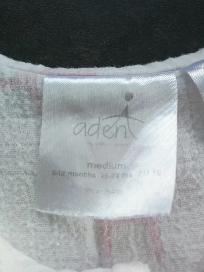 Lot gigoteuse et couverture Aden&Anaïs, 6-12 mois - photo numéro 4