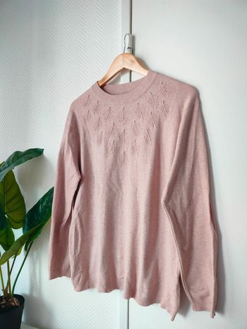 Pull rose Perles 46/48