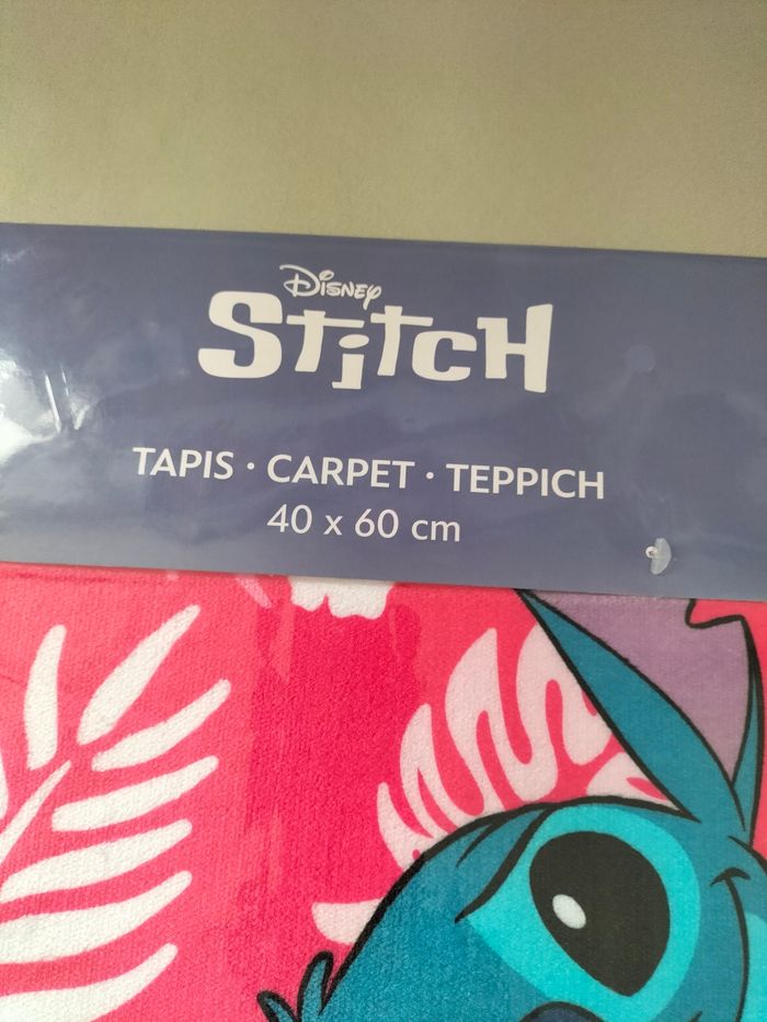 🩷 Tapis en mousse Stitch - Disney - 40x60 cm - Neuf 🩷 - photo numéro 3