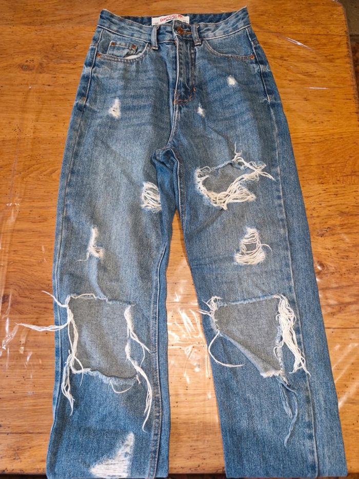 Lot de 2 jeans fille Jennyfer et Pimkie - photo numéro 5