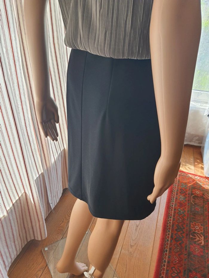 Jolie Robe Batida taille 1 (fr 36) noir/kaki - photo numéro 7