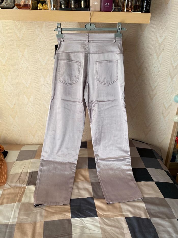 Superbe beau pantalon satiné See By Chloé neuf avec étiquette - photo numéro 7