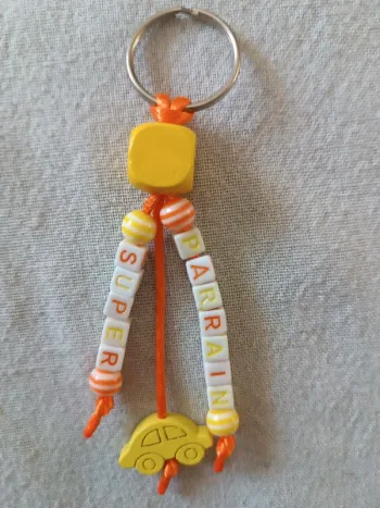 Porte clé super parrain