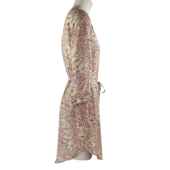 Robe fluide fleurie - Vila - Taille 36  A1116 - photo numéro 5