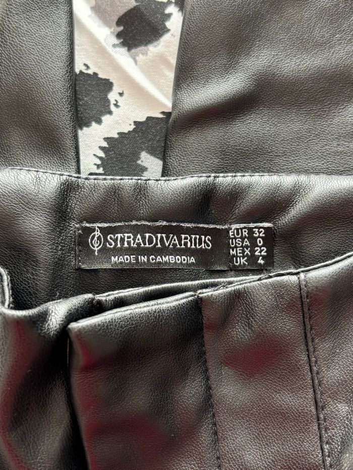 pantalon droit similicuir - photo numéro 2