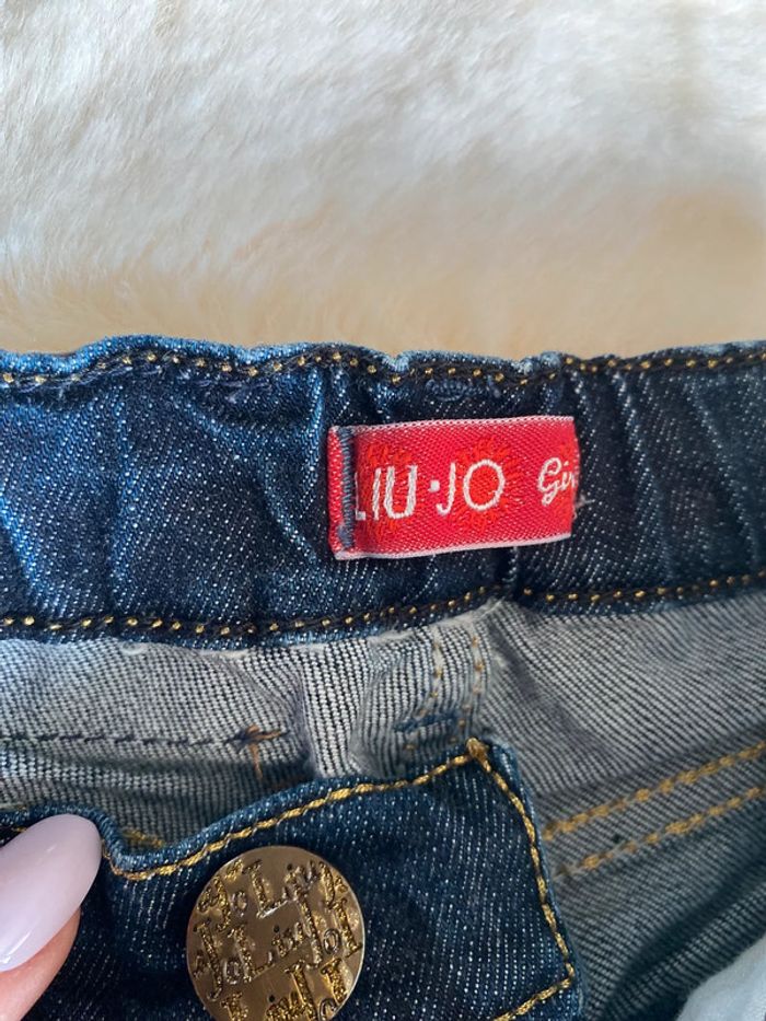 💙Sublime pantacourt en jean LIU JO - Fille 6 ans 💙 - photo numéro 4
