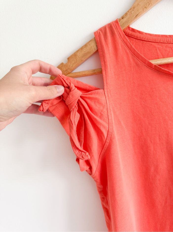 Top épaules dénudée orange in extenso taille 36 S - photo numéro 2