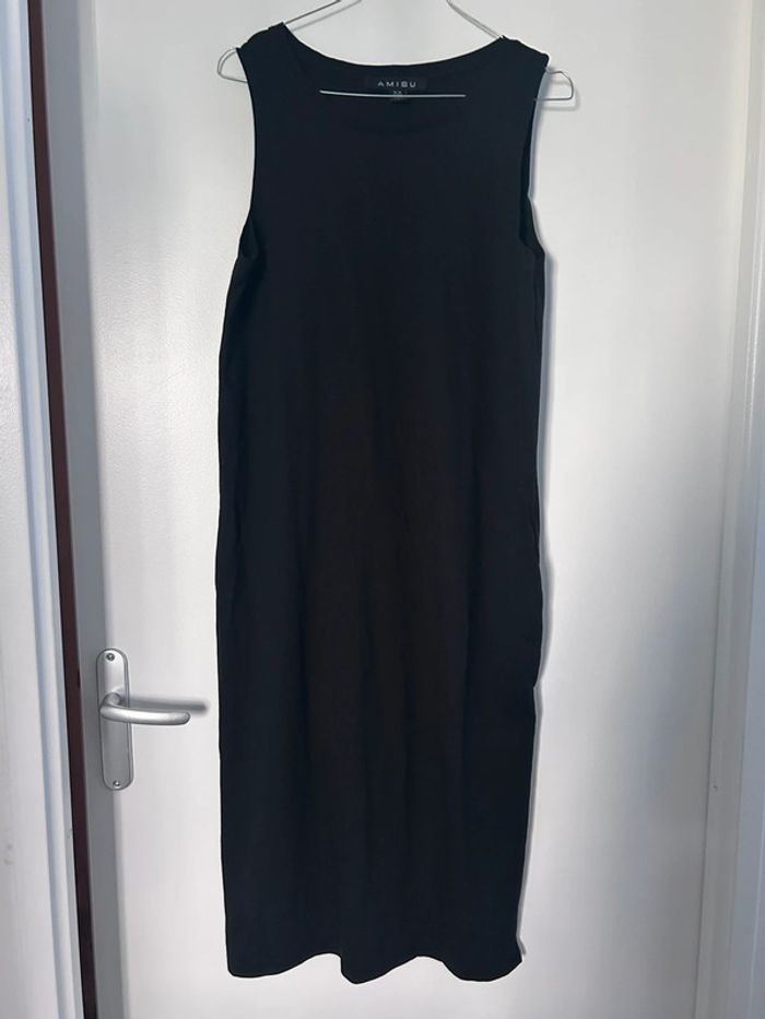 Robe longue noire amisu taille 36 - photo numéro 2