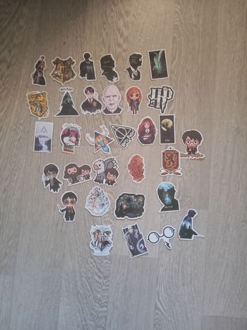 Lot stickers Harry Potter neuf