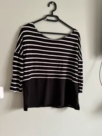 Blouse manches 3/4 taille s
