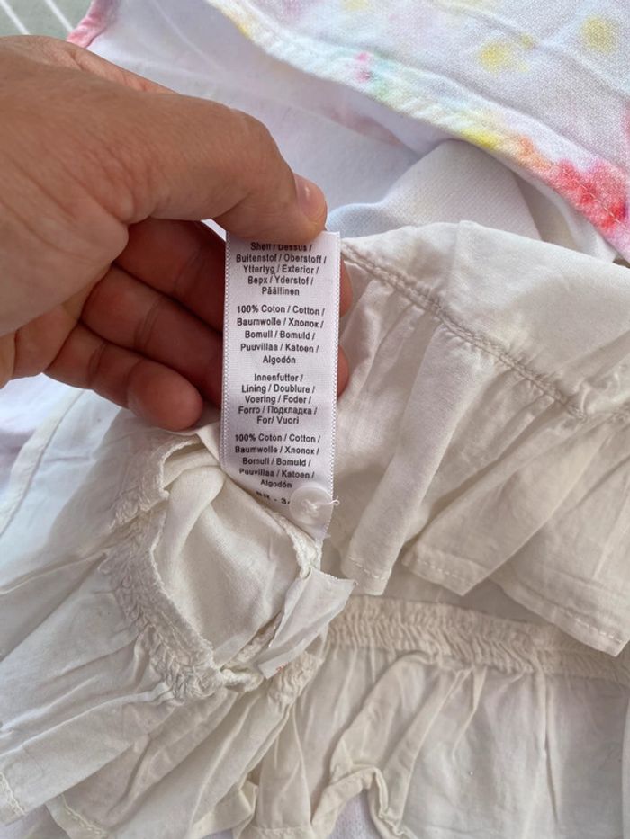 Très belle robe printanière été coton 12 mois - photo numéro 7