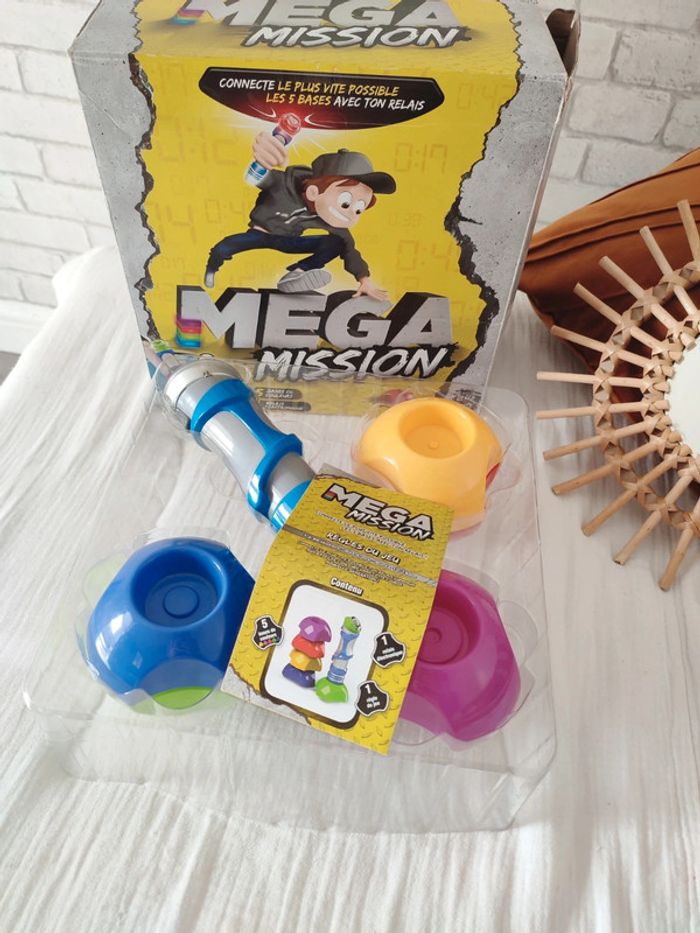 Jeu course et relais mega mission