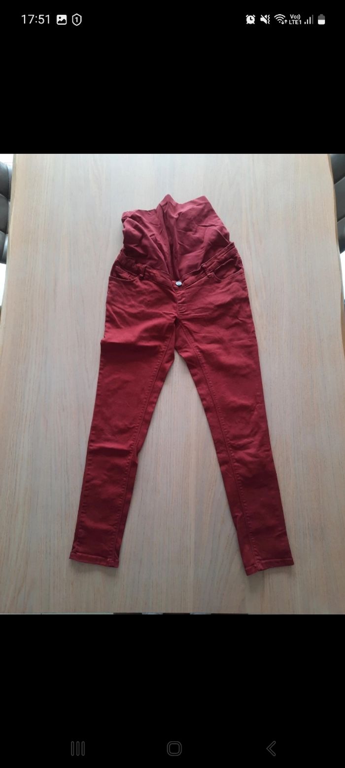 Pantalon slim grossesse 38