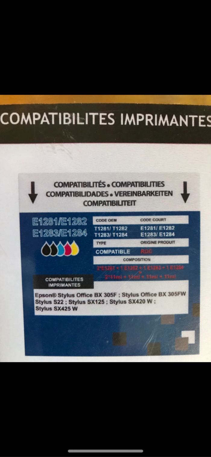 Cartouche d’encre - photo numéro 2