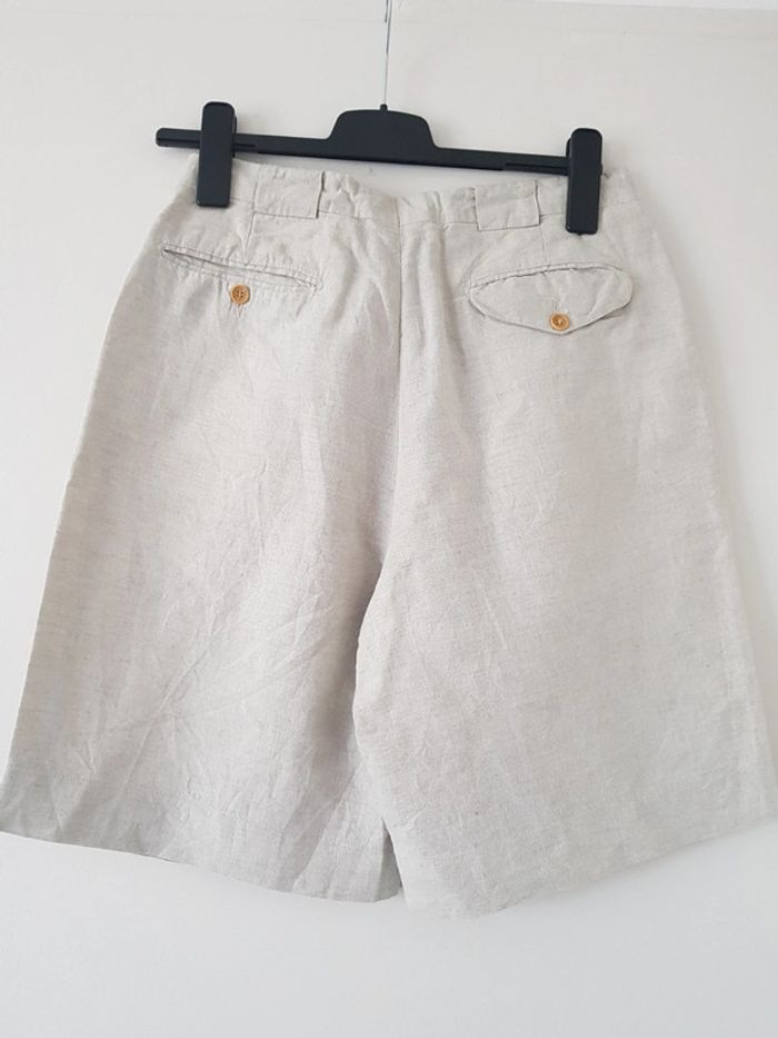 Short en lin Cacharel - taille L - photo numéro 2