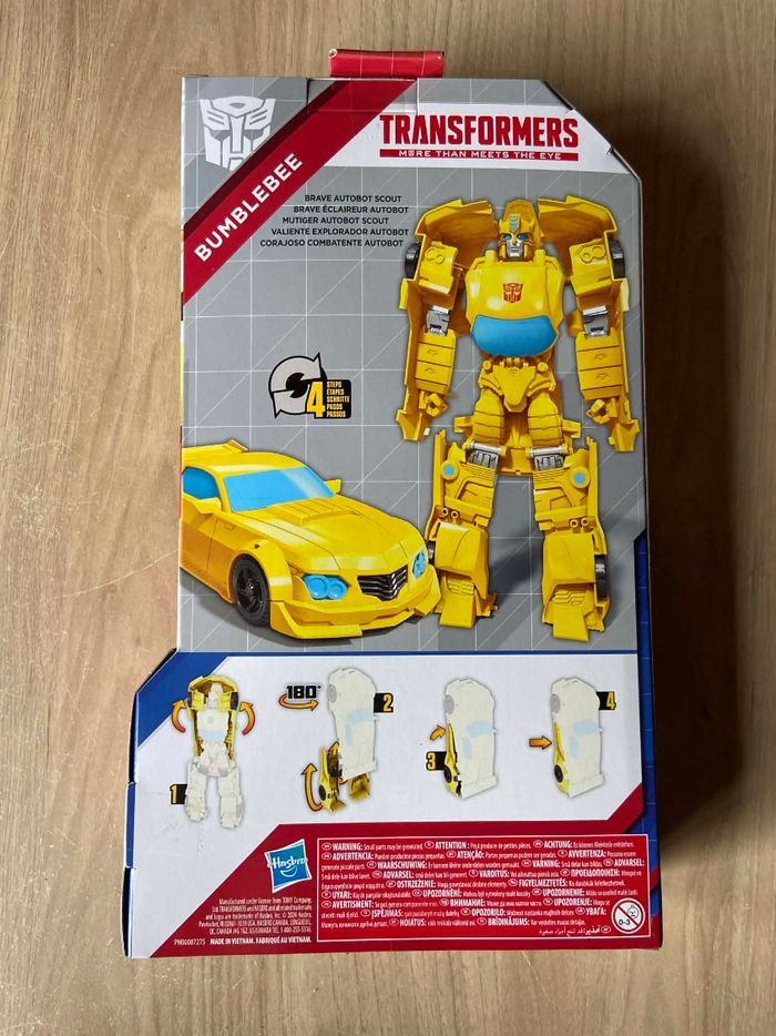 Figurine Hasbro Transformers Bumblebee 25 cm
Neuf - photo numéro 2