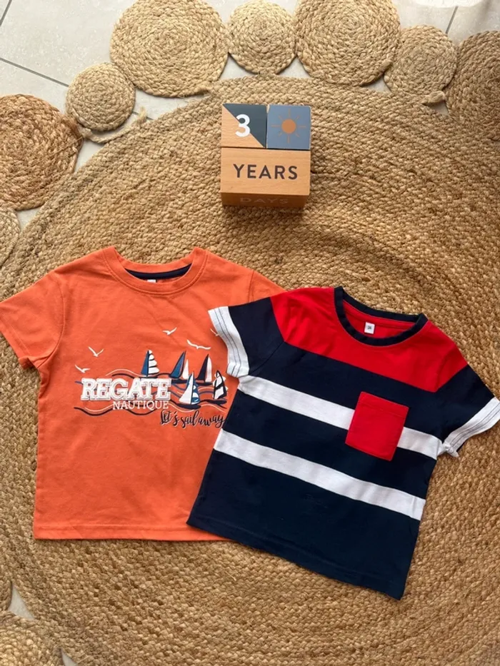 Lot tee shirt 3 ans