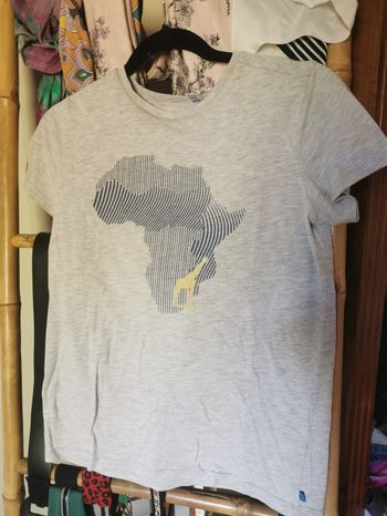 Tshirt okaidi afrique 12ans