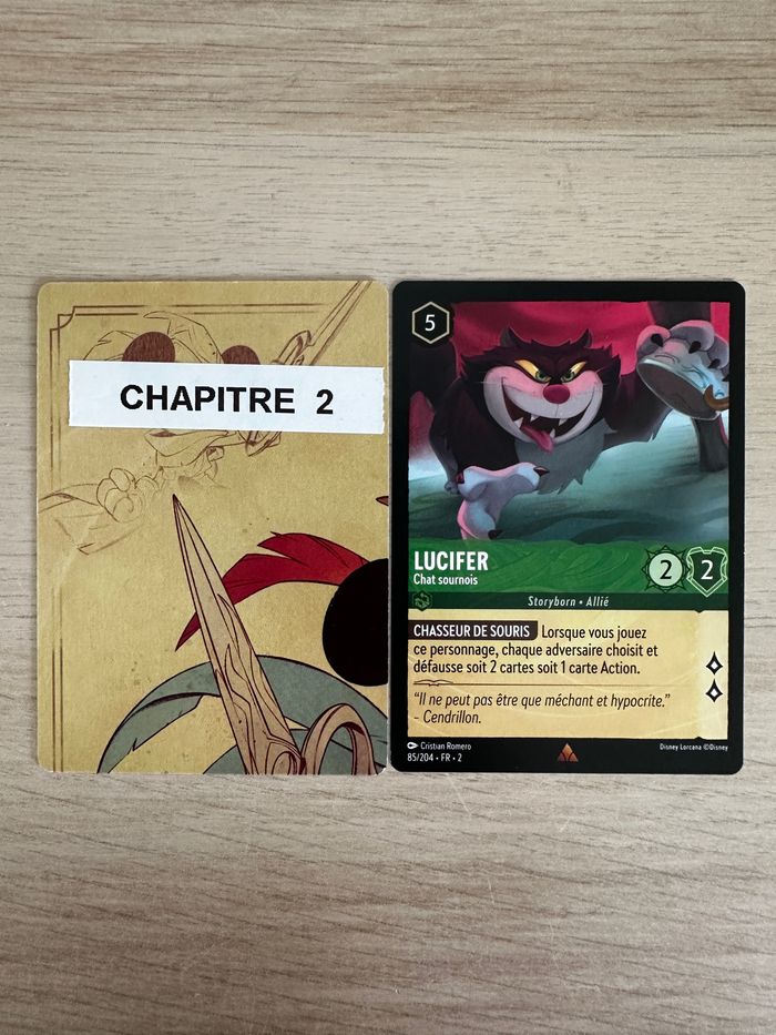 Lorcana chapitre 2 Lucifer chat sournois
