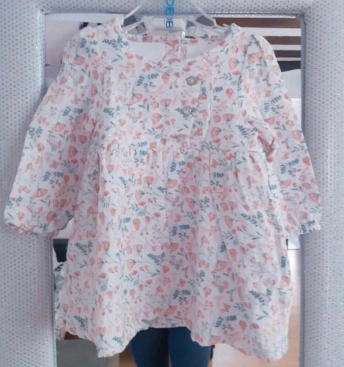 Ensemble robe & legging 12 mois ( sergent-major) - photo numéro 2