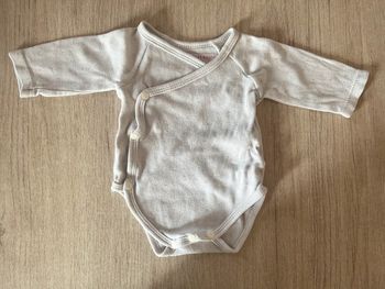 Body manches longues - 1 mois