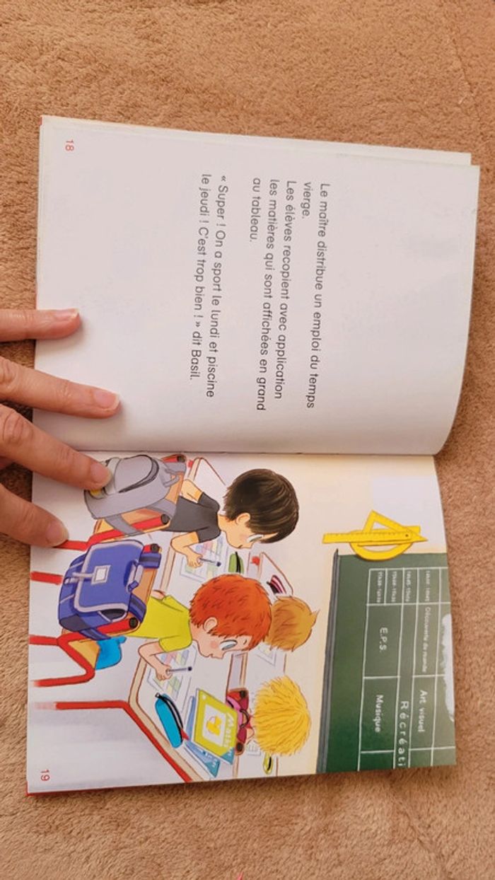 Livre Je suis en CE1, Premier jour de classe, premières lectures, dès 7 ans. - photo numéro 5