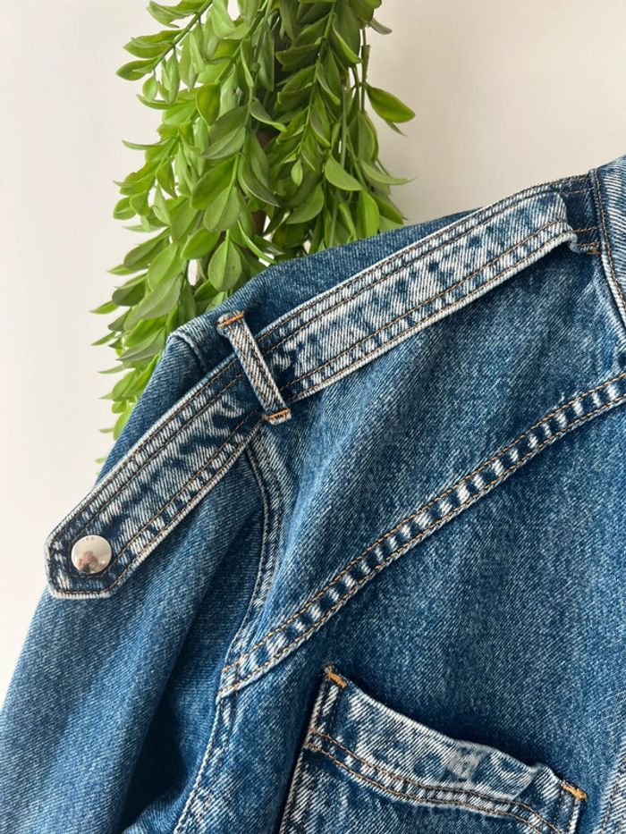 Combishort en jean IRO - photo numéro 3